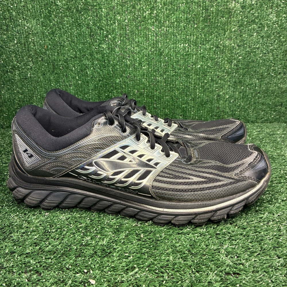 Brooks Glycerin 14 Super DNA Cushioned Vintage Running Shoes Black Mens 11.5 D